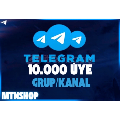  10000 TELEGRAM KANALGRUP ÜYESİ !!